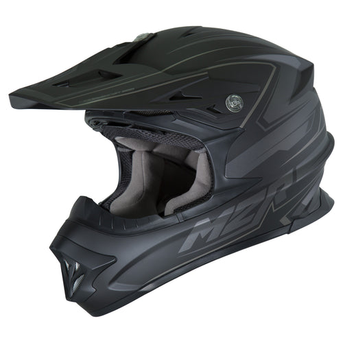 M2R EXO RUSH PC-5F MATTE BLACK HELMET