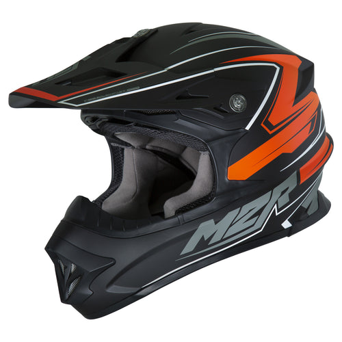 M2R EXO RUSH PC-8F MATTE ORANGE HELMET