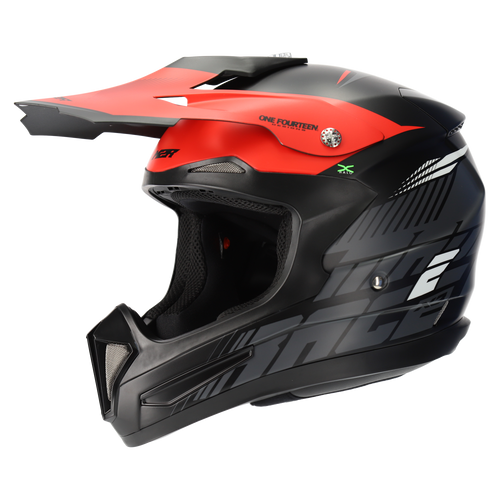 M2R X3 ORIGIN PC-1F MATTE RED HELMET