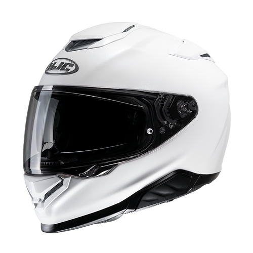 HJC RPHA 71 SOLID PEARL WHITE MOTORCYCLE HELMET