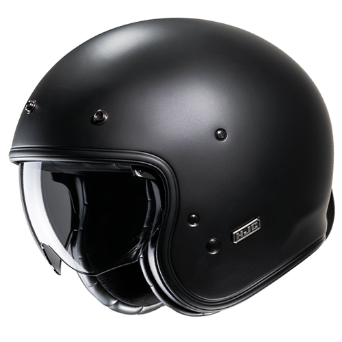 HJC V31 SEMI-FLAT BLACK MOTORCYCLE HELMET