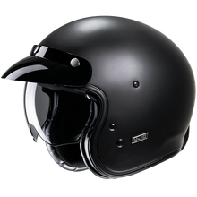 HJC V31 SEMI-FLAT BLACK MOTORCYCLE HELMET