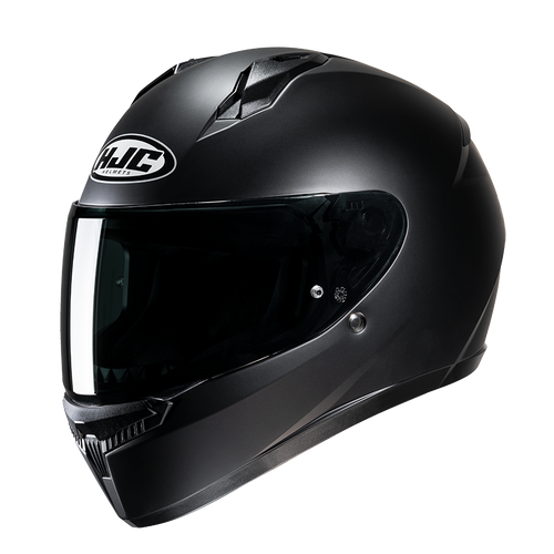 HJC C10 SEMI FLAT BLACK MOTORCYCLE HELMET