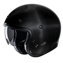 HJC V31 SOLID CARBON BLACK MOTORCYCLE HELMET