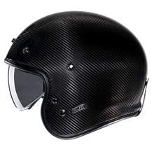 HJC V31 SOLID CARBON BLACK MOTORCYCLE HELMET