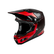 FLY RACING FORMULA S CARBON LEGACY RED BLACK MOTOCROSS HELMET (Size: XL)