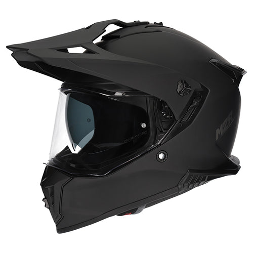 M2R NAVIGATOR MATTE BLACK HELMET