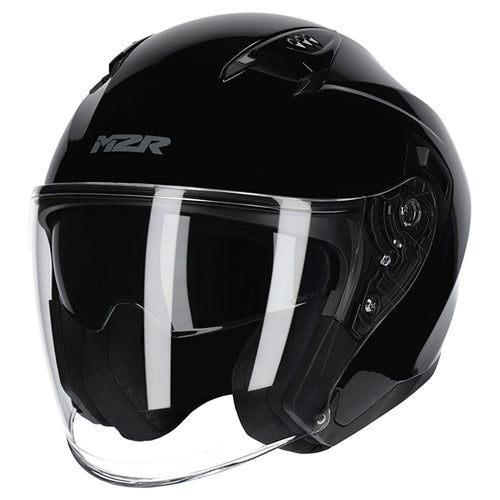 M2R ORBIT BLACK HELMET