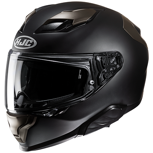 HJC F71 SEMI-FLAT TITANIUM MOTORCYCLE HELMET