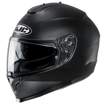 HJC C70N SEMI-FLAT BLACK MOTORCYCLE HELMET