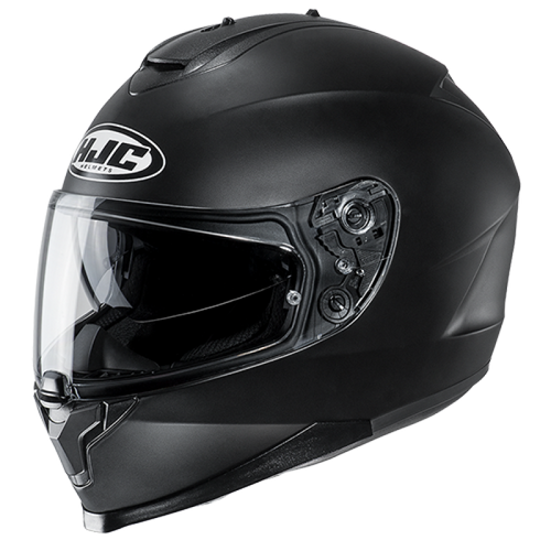 HJC C70N SEMI-FLAT BLACK MOTORCYCLE HELMET