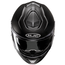 HJC I91 SEMI FLAT BLACK MOTORCYCLE HELMET