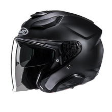 HJC F31 SEMI FLAT BLACK MOTORCYCLE HELMET