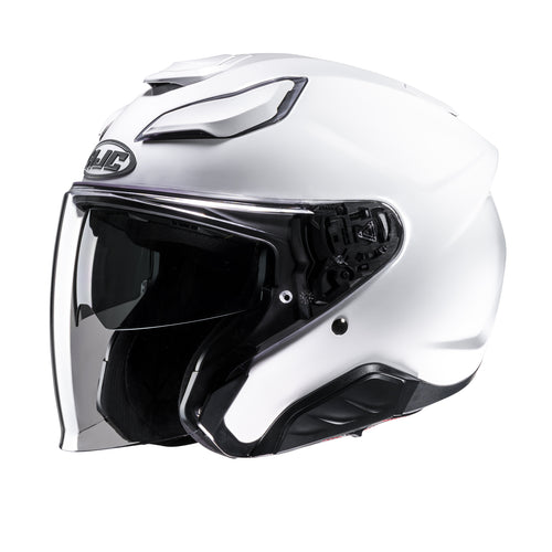 HJC F31 PEARL WHITE MOTORCYCLE HELMET