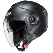 HJC I40 SEMI FLAT BLACK MOTORCYCLE HELMET