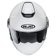 HJC I40 SEMI FLAT PEARL WHITE MOTORCYCLE HELMET