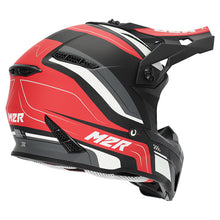 M2R X2.1 PULSE PC-1F RED/BLACK YOUTH HELMET
