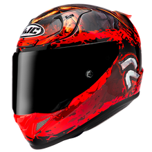 HJC RPHA 12 DIABLO BLIZZARD MC-1 MOTORCYCLE HELMET