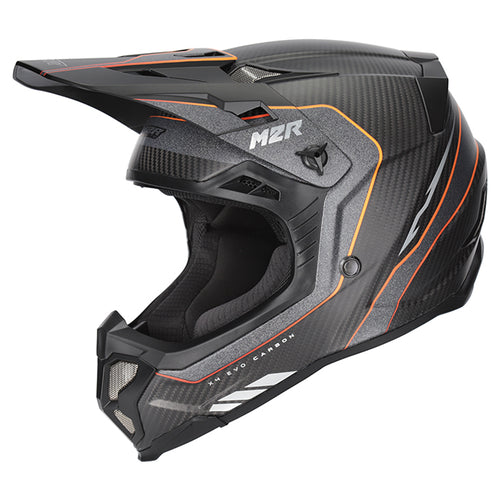 M2R X4 EVO CARBON FLEX PC-5F BLACK HELMET