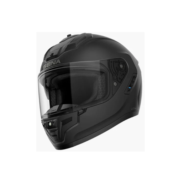 SENA PHANTOM SMART HELMET WITH MESH INTERCOM 22.06 CERTIFIED - MATT BLACK