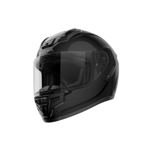 SENA PHANTOM SMART HELMET WITH MESH INTERCOM 22.06 CERTIFIED - GLOSS BLACK