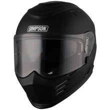 SIMPSON VENOM FULL FACE MOTORCYCLE 22.06 HELMET - MATT BLACK