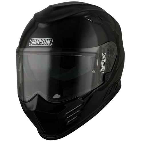 SIMPSON VENOM FULL FACE MOTORCYCLE 22.06 HELMET - BLACK