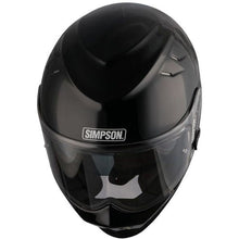 SIMPSON VENOM FULL FACE MOTORCYCLE 22.06 HELMET - BLACK