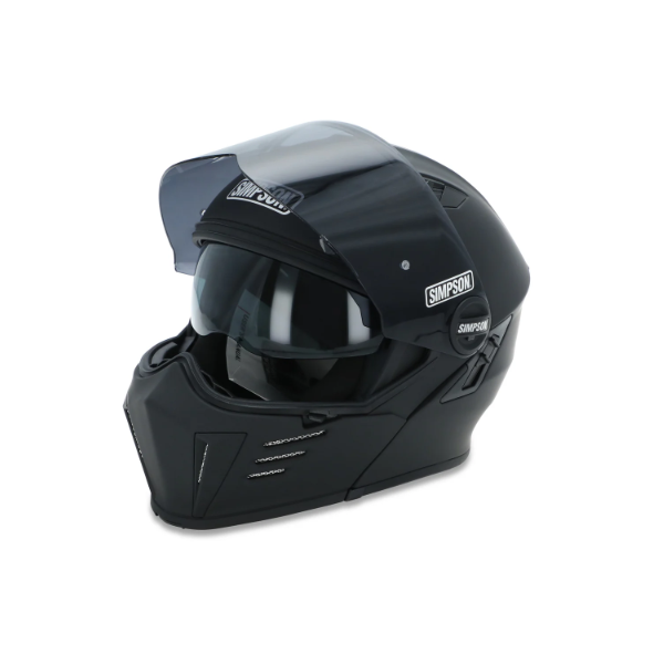 SIMPSON DARKSOME MODULAR MOTORCYCLE 22.06 HELMET - MATT BLACK