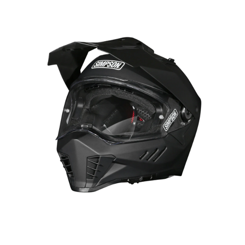 SIMPSON XCURSION FULL FACE ADVENTURE 22.06 HELMET - MATT BLACK