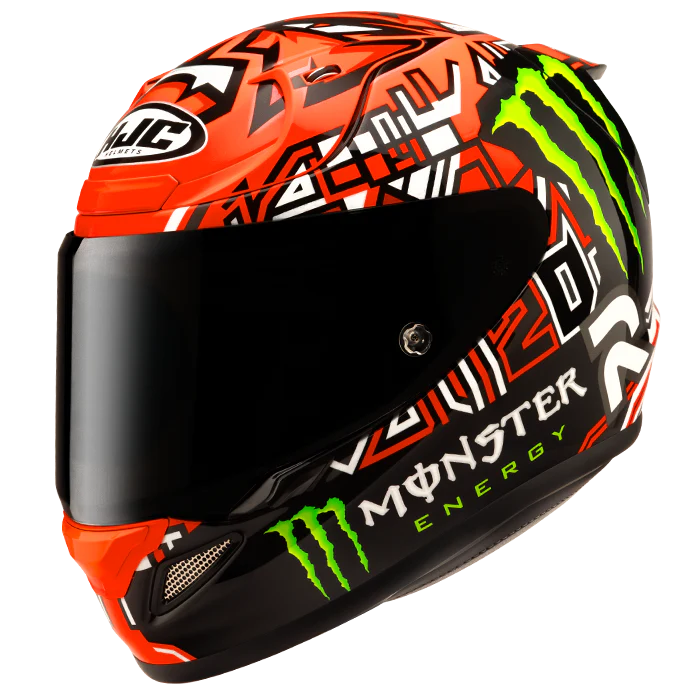 HJC RPHA 12 QUARTARARO EDITION 2025 MC-1 ROAD MOTORCYCLE HELMET