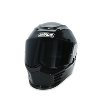 SIMPSON SPEED GLOSS BLACK HELMET