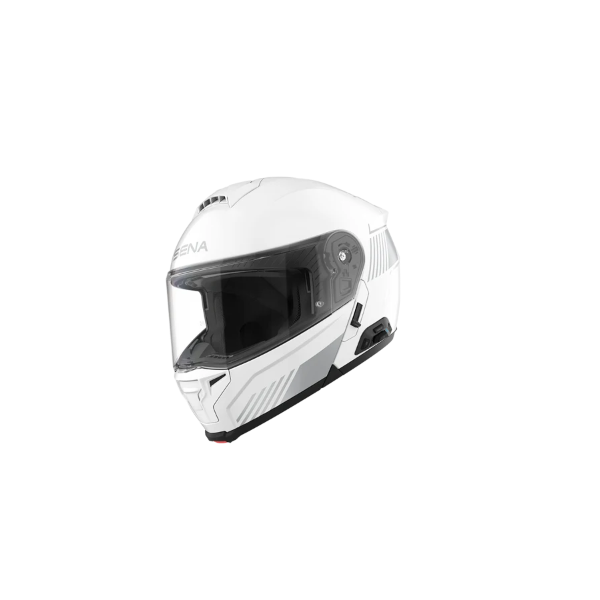 SENA SPECTER MESH MODULAR HELMET - WHITE