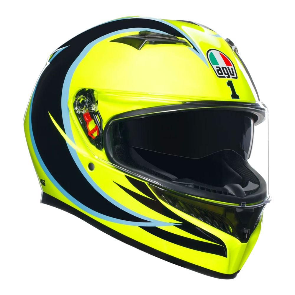 AGV K3 ROSSI WINTER TEST PHILLIP ISLAND 2005 HELMET
