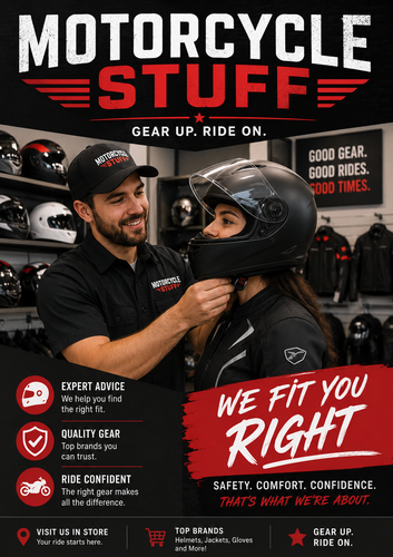 Helmet Fitting/Try On Service Fee | In-Store 15 to 30 mins Service