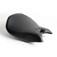 LUIMOTO DUCATI PANIGALE 899 899 959 1299 2013-2018 BASELINE RIDER SSEAT COVER - CF BLACK/RED STITCH