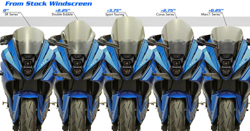 ZERO GRAVITY RACING SUZUKI GSX -8R 2024 WINDSCREEN