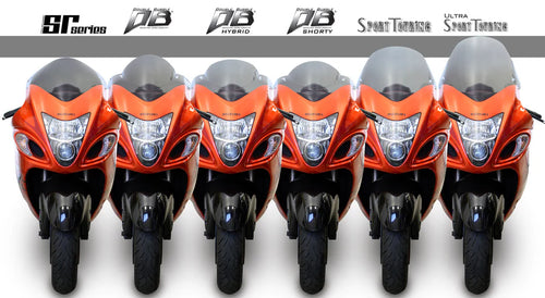 ZERO GRAVITY RACING SUZUKI HAYABUSA 1300 2008-2020 WINDSCREEN
