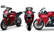ZERO GRAVITY RACING HONDA VFR1200F 2010-2013 WINDSCREEN