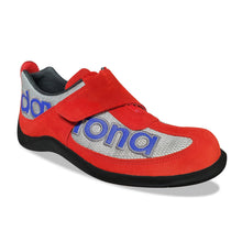 DAYTONA MOTO FUN SNEAKER HRC CUSTOM RED-SILVER-BLUE