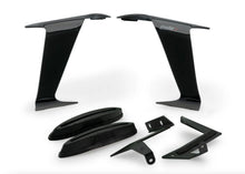 PUIG DOWNFORCE RACE SIDE SPOILERS TO SUIT KAWASAKI ZX-10R/RR (2021 - ONWARDS) - BLACK