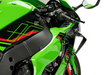 PUIG DOWNFORCE RACE SIDE SPOILERS TO SUIT KAWASAKI ZX-10R/RR (2021 - ONWARDS) - BLACK