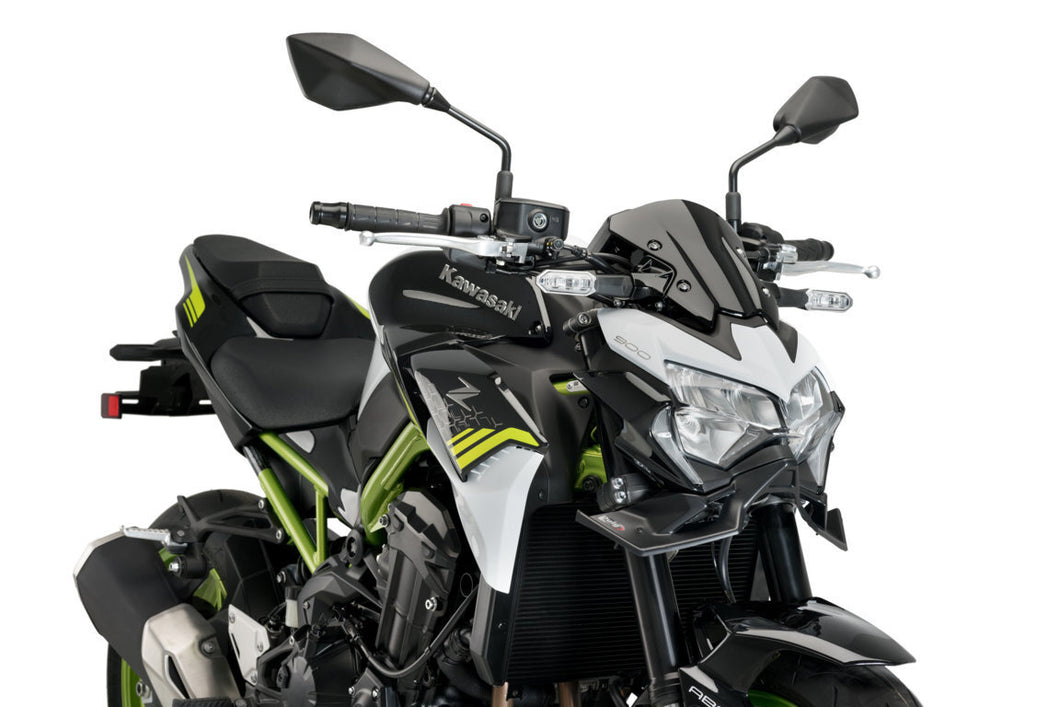 PUIG DOWNFORCE FRONTAL SPOILERS TO SUIT KAWASAKI Z900/SE (2020 - ONWARDS)