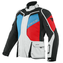 DAINESE D-EXPLORER 2 GORE-TEX JACKET - GLACIER-GREY/BLUE/LAVA-RED/BLACK