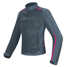 DAINESE HYDRAFLUX 2 AIR LADY D-DRY BLACK/EBONY/FUCHSIA WOMENS WATERPROOF TEXTILE JACKET