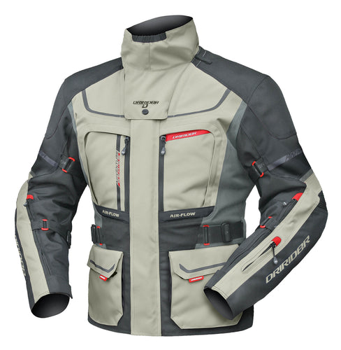 DRIRIDER VORTEX ADVENTURE 2 ALL SEASON SAND WOMENS TEXTILE JACKET