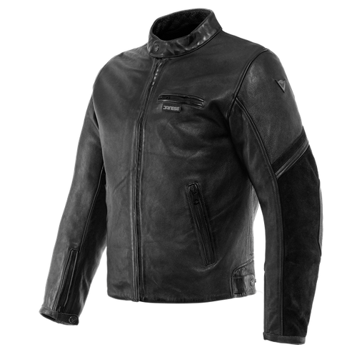 DAINESE MERAK BLACK LEATHER JACKET