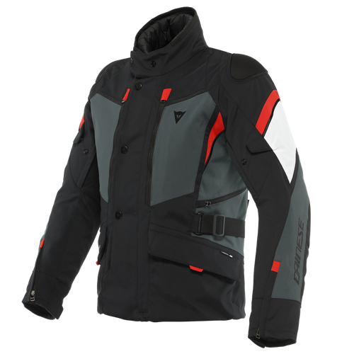 DAINESE CARVE MASTER 3 GORE-TEX BLACK/EBONY/LAVA RED TEXTILE JACKET