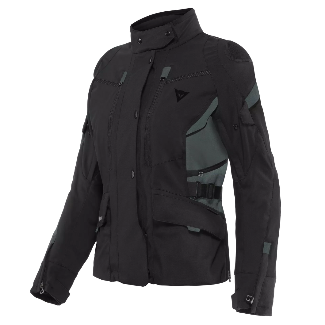 DAINESE CARVE MASTER 3 LADY GORE-TEX BLACK/BLACK/EBONY WOMENS WATERPROOF TEXTILE JACKET