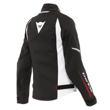 DAINESE VELOCE LADY D-DRY BLACK/WHITE/LAVA RED WOMENS TEXTILE JACKET